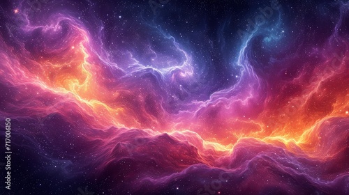 Beautiful Background Galaxy, Background Banner HD © Alex Cuong