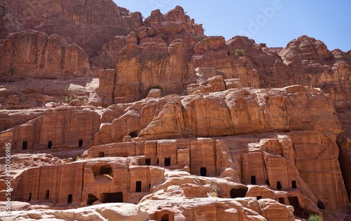 Petra dwellings
