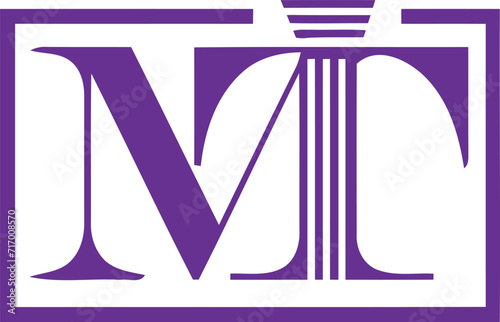 letter mark logo and word mark logo
