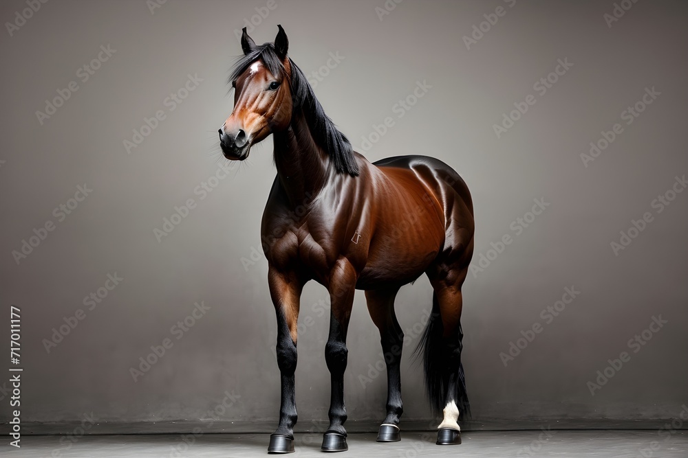 Horse, background. Horse, background.
