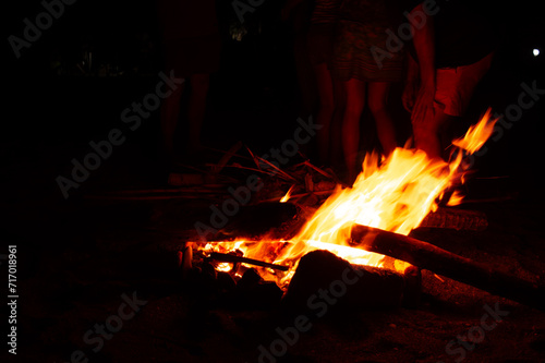 Summer Solstice Blaze: San Juan's Night Fire