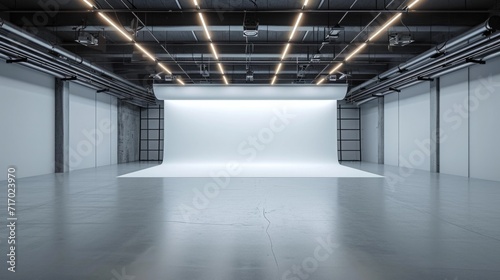 Large spacious empty photo studio © ArtBox