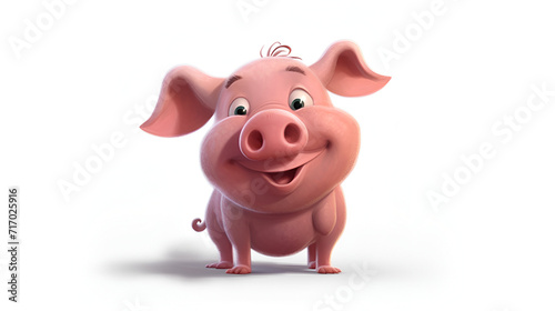Beautiful Pig Design  Perfect for your Project and Creations or Wallpaper  Ai Generative