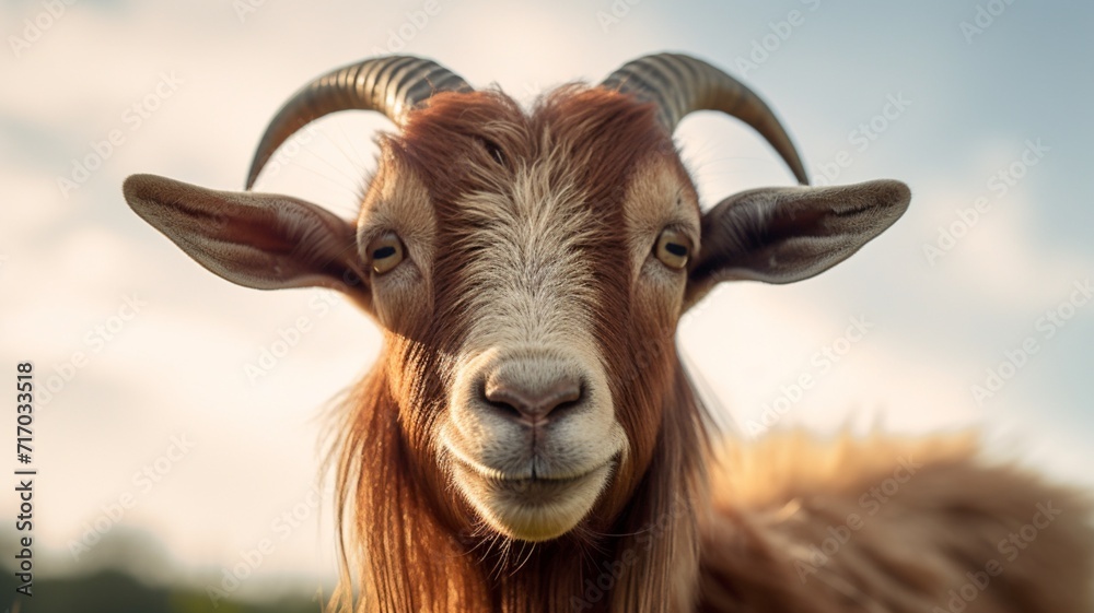 Amazing inochent a goat face beautiful image Ai generated art Amazing inochent a goat face beautiful image Ai generated art