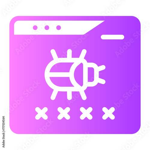 phishing gradient icon