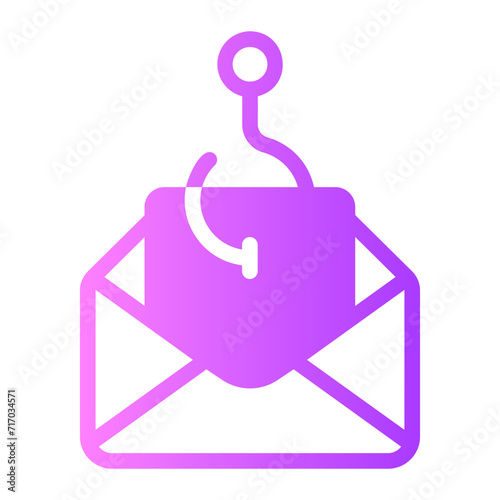 phishing gradient icon