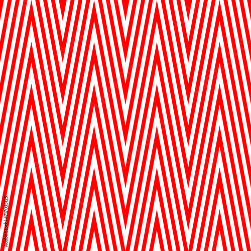 Zigzag lines. Jagged stripes. Seamless surface pattern design with sharp waves ornament. Repeated chevrons wallpaper. Digital paper for page fills, web designing, textile print. Vector illustration.