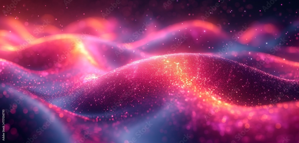 Vibrant, 3D neon wave, fluid and shimmering, set against a bright, holographic abstract backdrop. Realistic HD camera effect. Vibrant, 3D neon wave, fluid and shimmering, set against a bright, holographic abstract backdrop. Realistic HD camera effect.