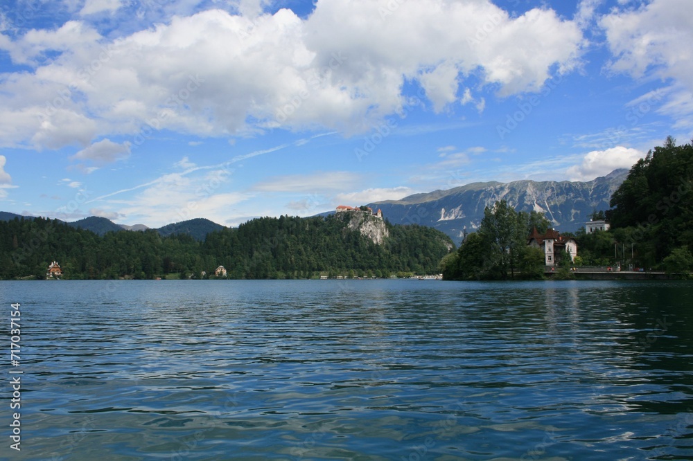 the lovely Lake bled, Slovenia