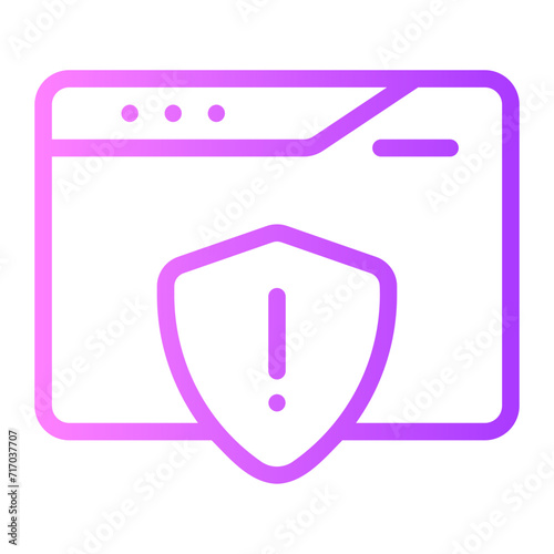 threat gradient icon