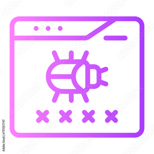 phishing gradient icon