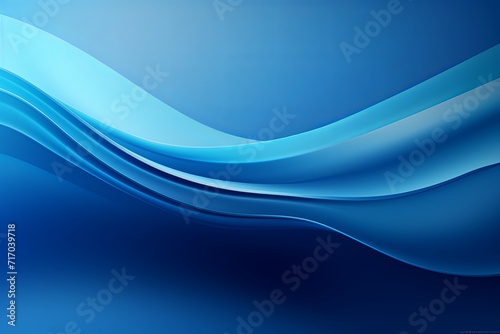 Abstract colorful gradient wavy shapes background, vibrant 3d render wallpaper © pixeness