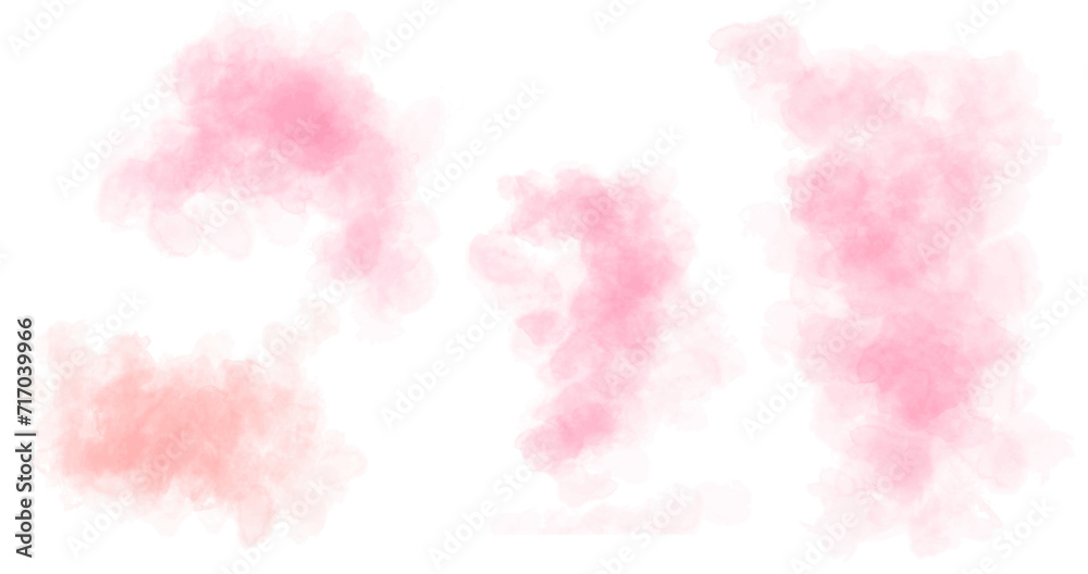 Sunset pink, peach fuzz , sophisticated blue watercolor background. Vector set of neutral color brush strokes and splashes Sunset pink, peach fuzz , sophisticated blue watercolor background. Vector set of neutral color brush strokes and splashes