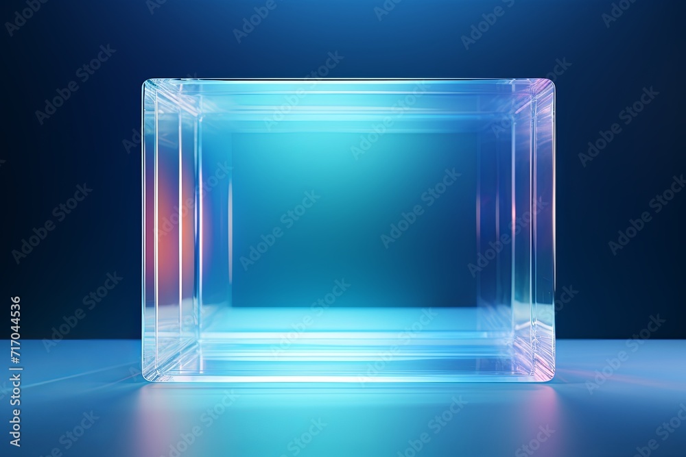 Abstract Futuristic Modern Crystal Glass background