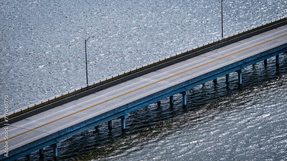 Aerial View of Bridge