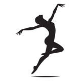 Whirlwind of Whimsy: A Mesmerizing Array of Dancing Person Silhouettes in a Spirited Dance of Creativity - Dancing Person Illustration - Dancing Vector - Dance Silhouette
