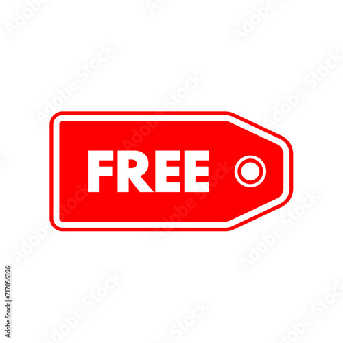 red free label
