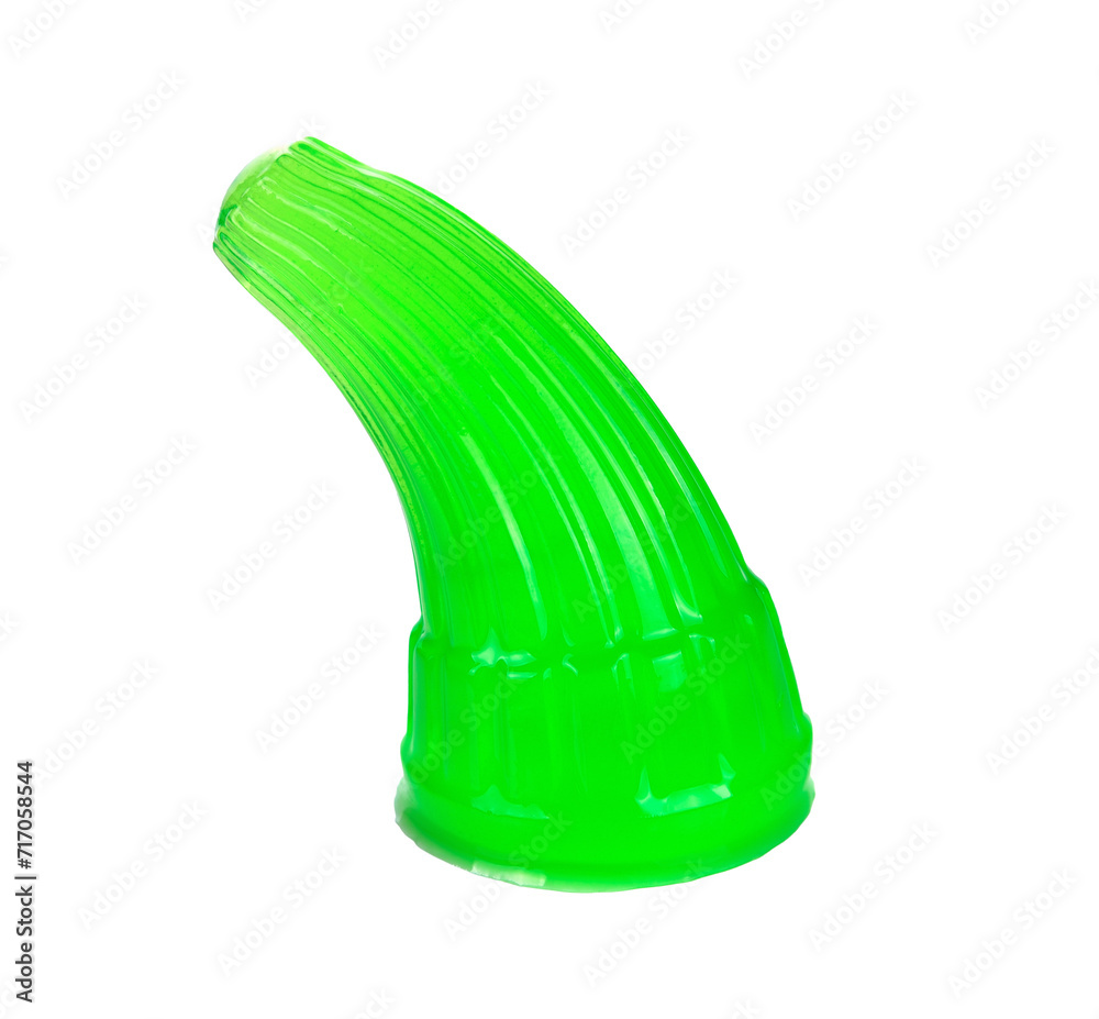 Fototapeta premium Green jelly transparent png