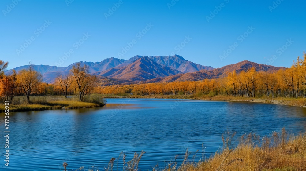 The greater hinggan mountains in heilongjiang province The greater hinggan mountains in heilongjiang province