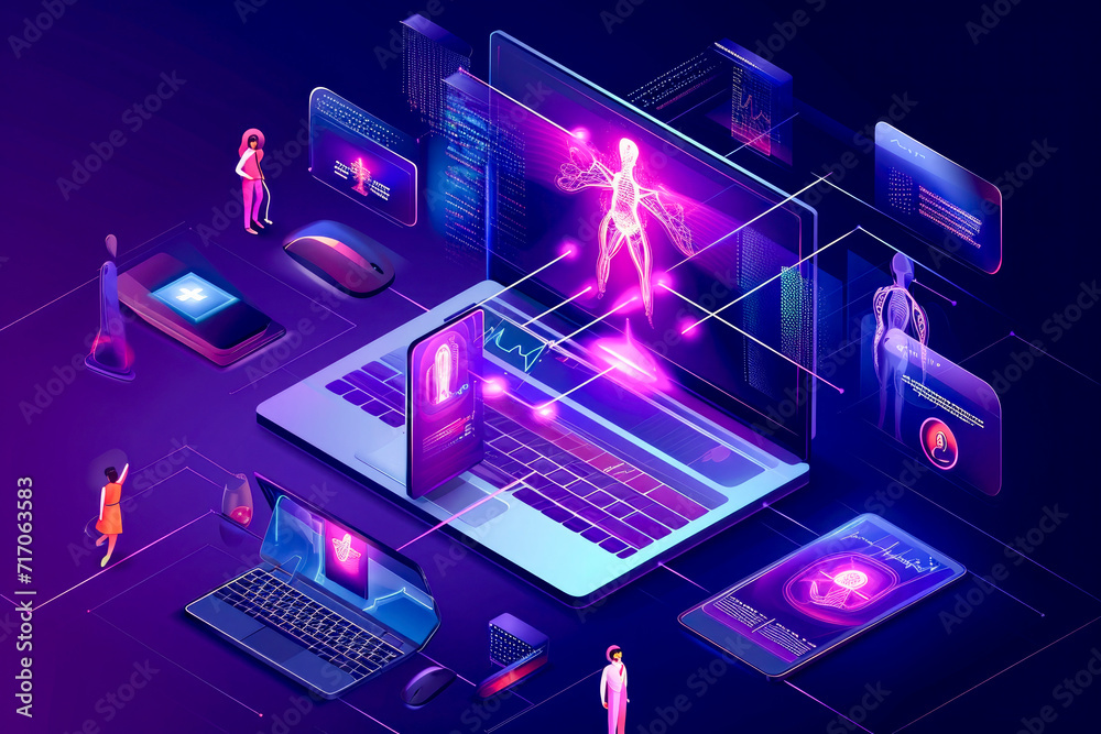 Medical technology concept. Medical research and development. Health care, patient service digital technology, ai integrate, futuristic pharmacy innovation Medical technology concept. Medical research and development. Health care, patient service digital technology, ai integrate, futuristic pharmacy innovation