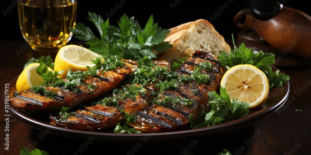 Srdele na Gradele Charm Croatian Grilled Sardines. A Culinary Symphony