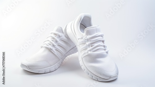 Fitness fashion: White sport shoes, the epitome of comfort and style for your active lifestyle