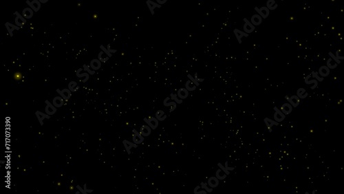 Animation turbulence in black background for design.