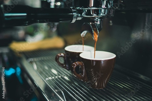 espresso coffee machine photo