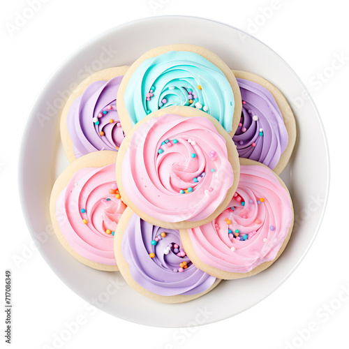 Delicious Plate of Pastel S...