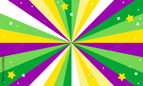 Mardi gras party background vector illustration