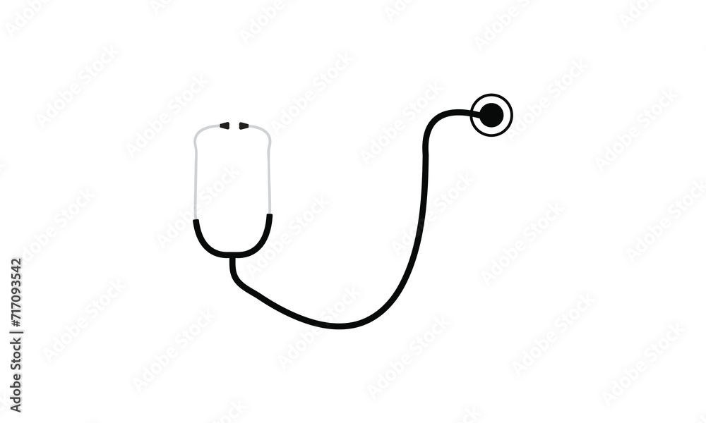 Fototapeta premium stethoscope isolated on white background