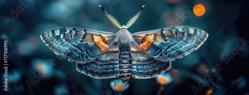 Beautiful Moth Background photo