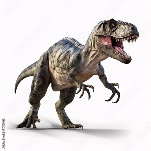 dinosaur isolated on a white background © Daniel
