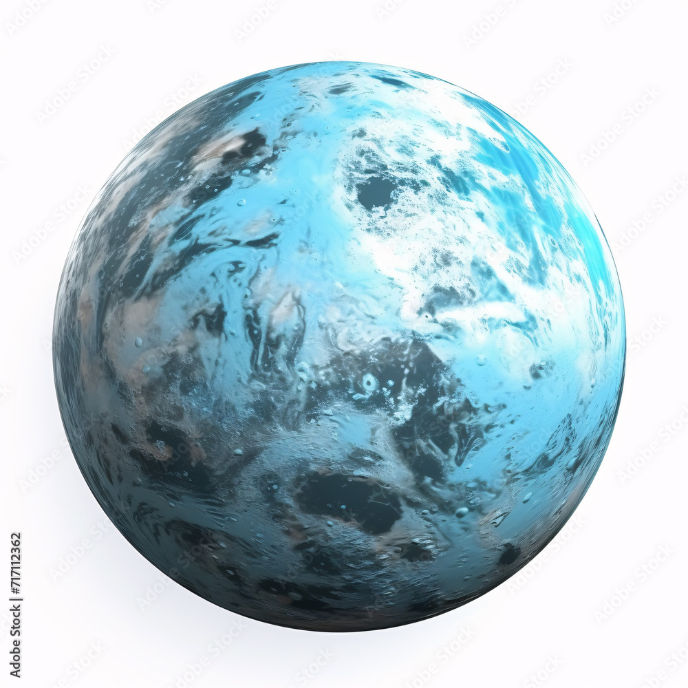planet isolated on a white background