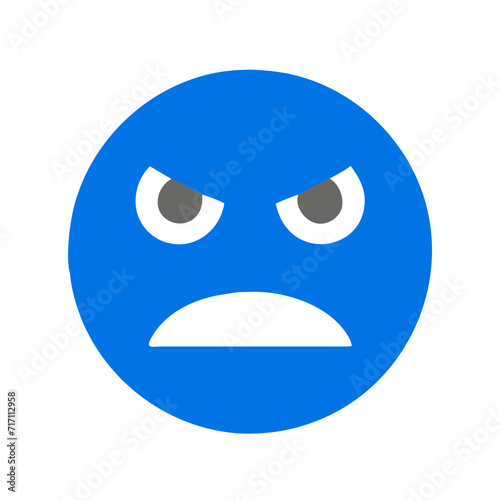 angry face icon