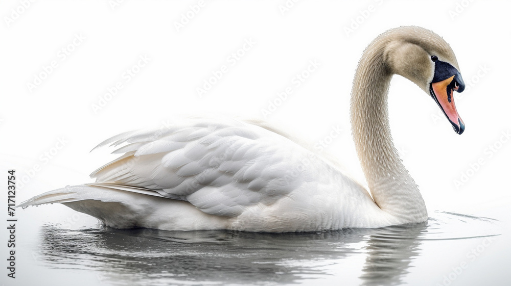 Fototapeta premium White Swan