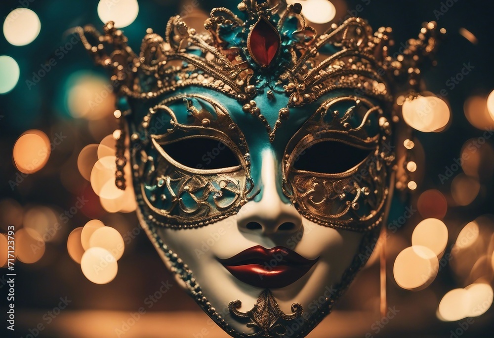 City carnival mask