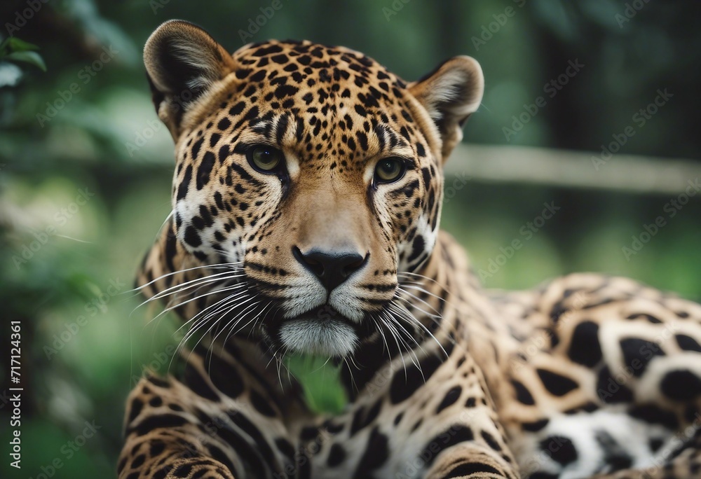 Jaguar in zoo