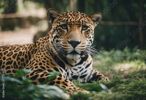 Jaguar in zoo © ArtisticLens