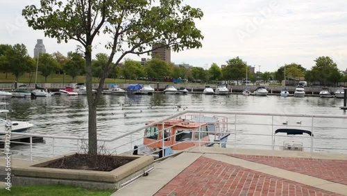 Wiggins Park and Marina and building of Susquehanna Bank Center photo