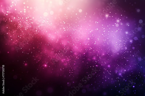 Glittering Pink and Purple Bokeh Background