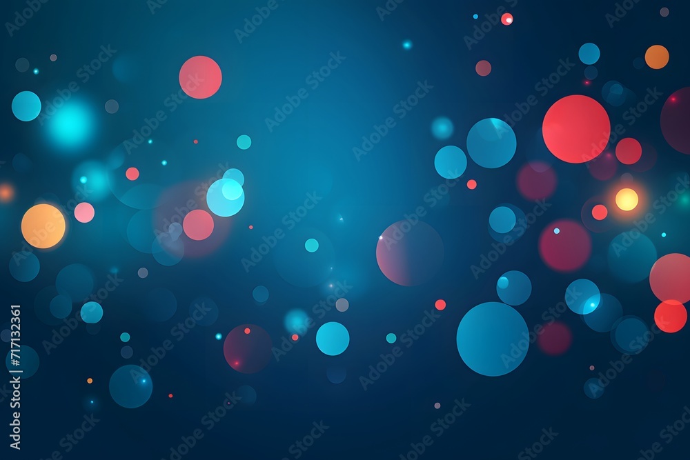 Blurry Blue and Red Background Blurry Blue and Red Background