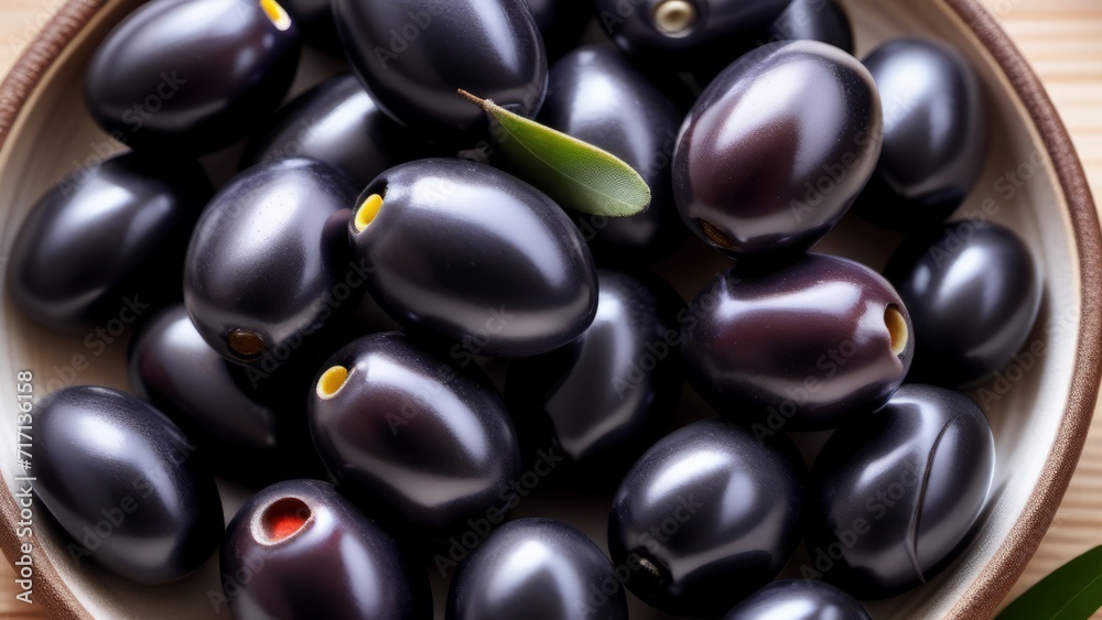 black olives in a bowl ai generated black olives in a bowl ai generated