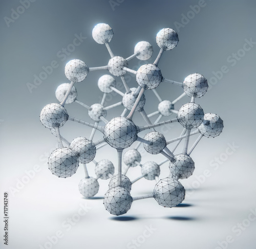 Molecular Structure: Wireframe Model