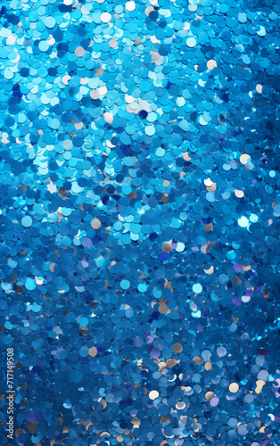 Vivid Blue Sparkle Wallpaper background