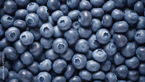 Indigo blueberries background 