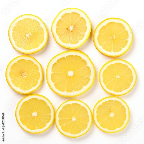 Lemon and Fruits, isolated, transparen background, png