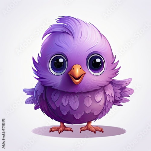 Cute cartoon bird.
