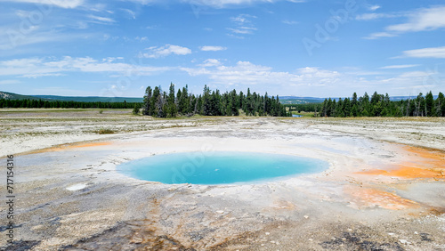 Yellowstone National Park Geothermal Pool