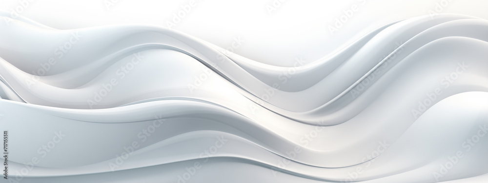 Obraz premium White Silk Fabric